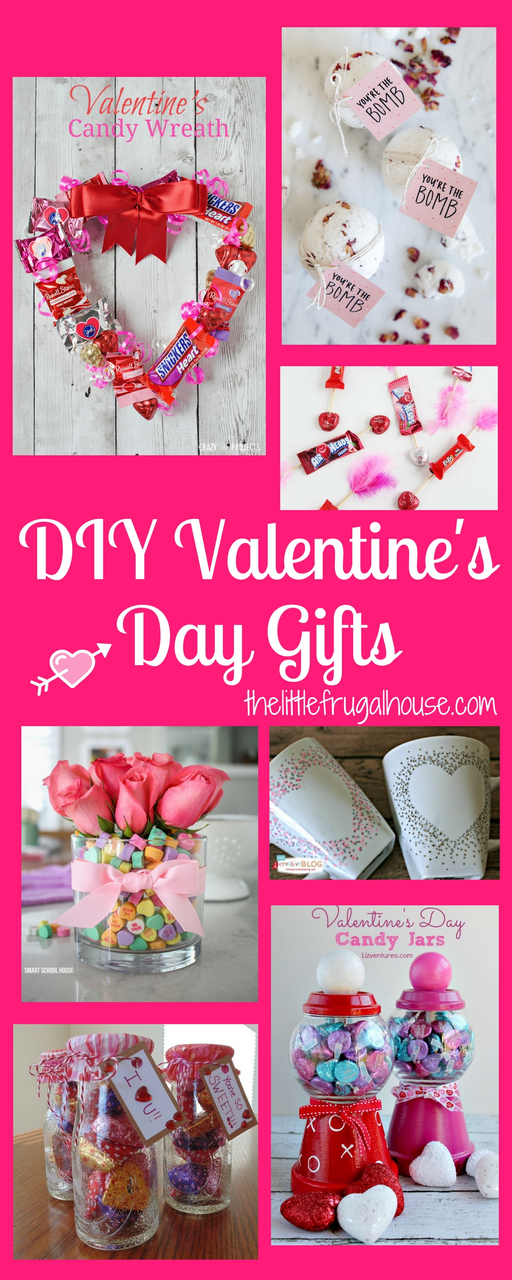 DIY Valentine's Day Gifts The Little Frugal House
