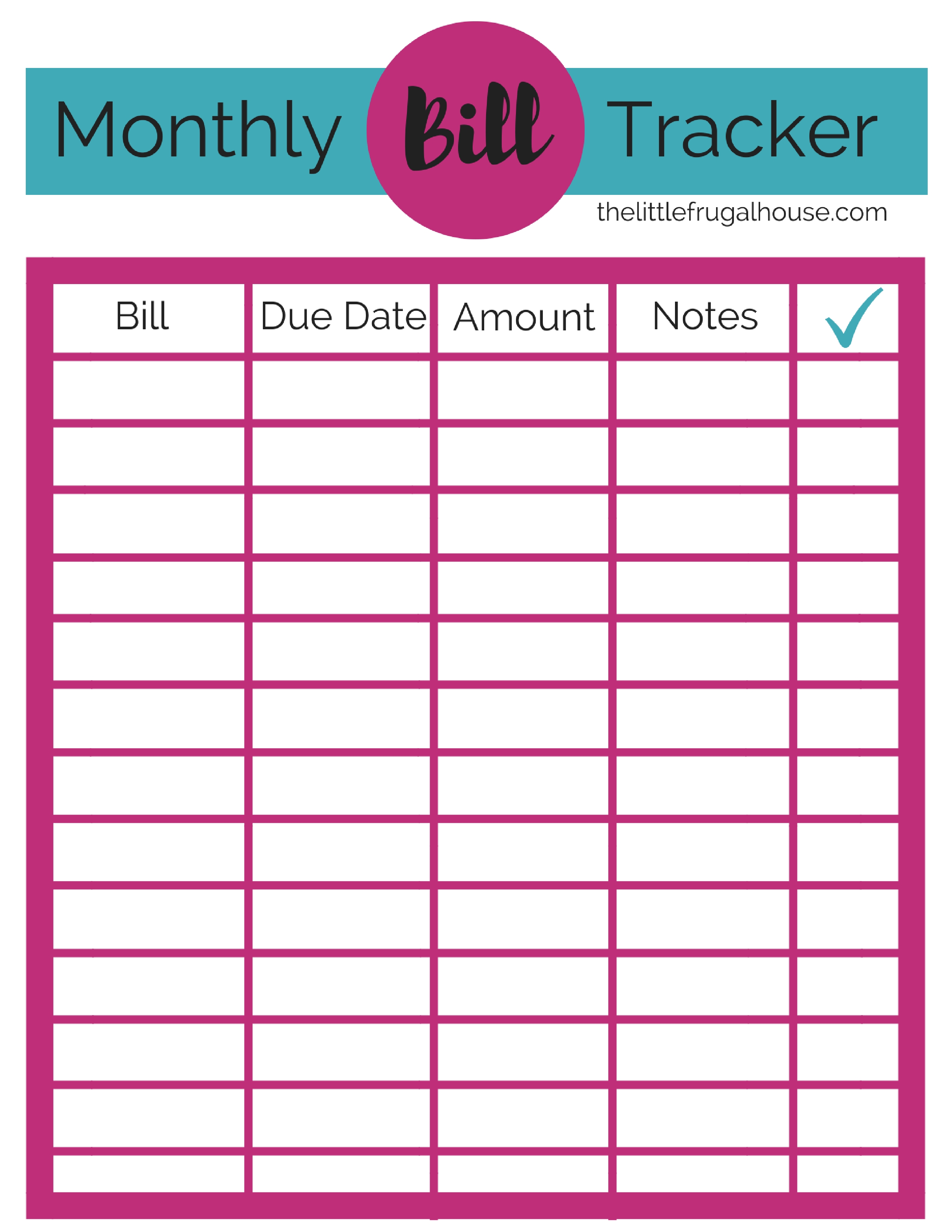 best bill and budget planner
