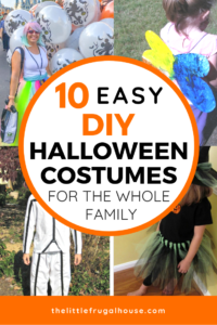 10 Easy DIY Halloween Costumes for the Whole Family - The Little Frugal ...