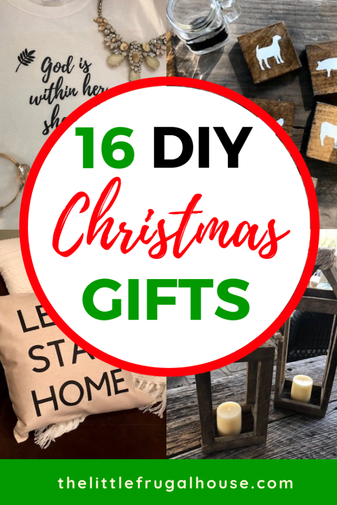 16 DIY Christmas Gift Ideas - The Little Frugal House