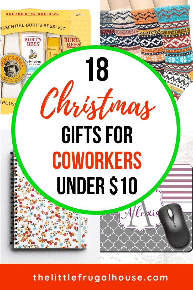 18 Christmas Gifts for Coworkers Under $10 - The Little Frugal House