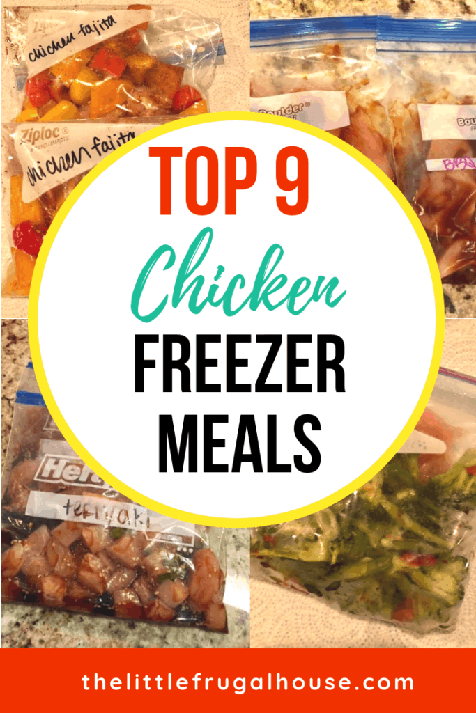 My Top 9 Chicken Freezer Meals - Make Ahead Chicken Freezer Meals