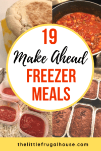 19 Make Ahead Freezer Meals to Save Time and Money