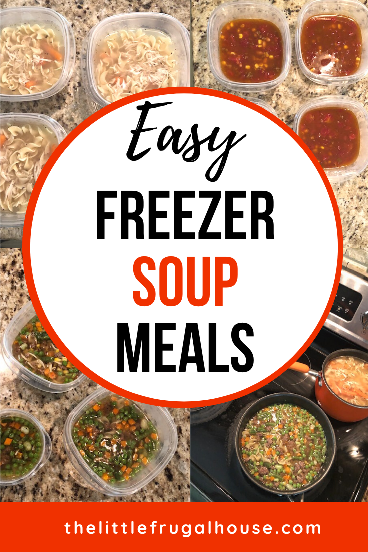 Freezer Soup Meals to Make Ahead - The Little Frugal House