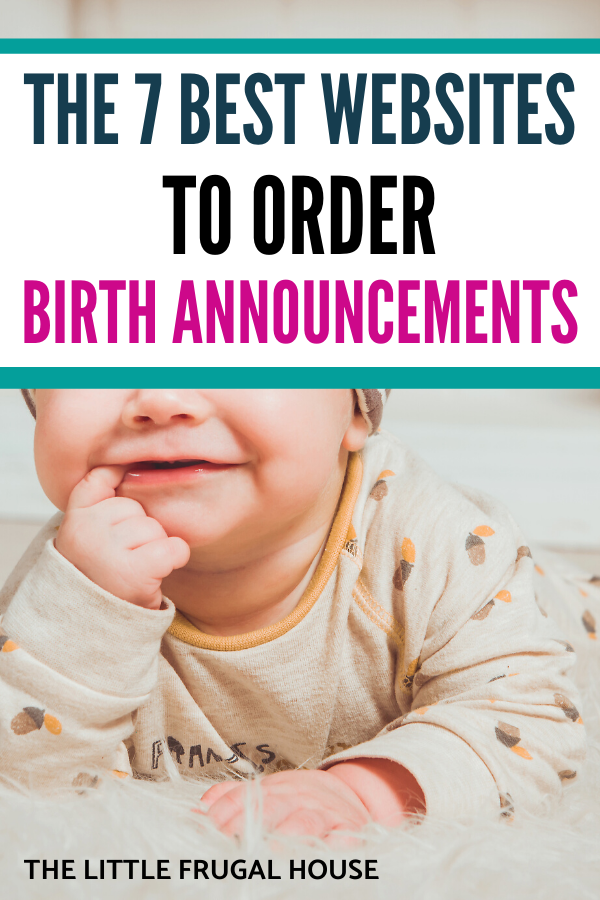 best baby birth announcements