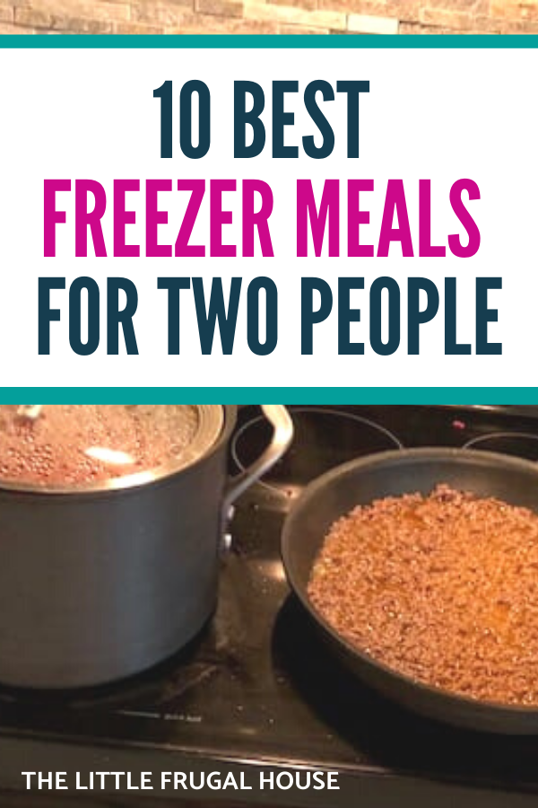 10 Best Freezer Meals For Two People The Little Frugal House   Copy Of Pinterest Templates For Graphic Design Course 77 