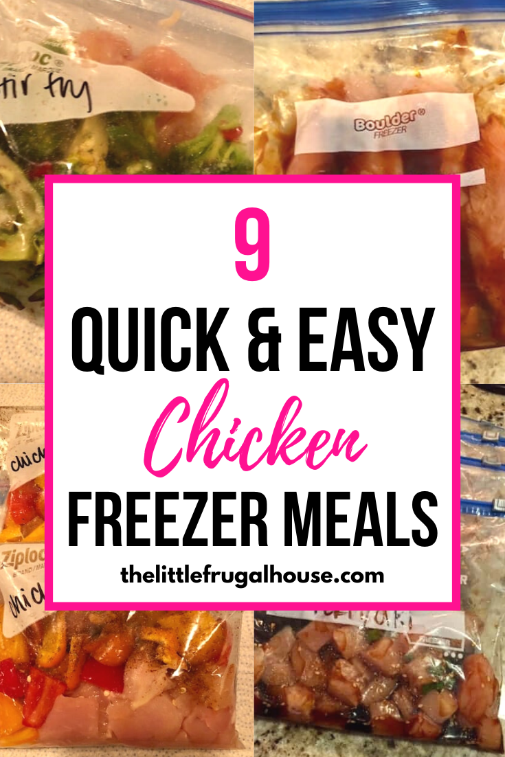 My Top 9 Chicken Freezer Meals Make Ahead Chicken Freezer Meals   Copy Of Updated   Collage Pin Templates Master 63 