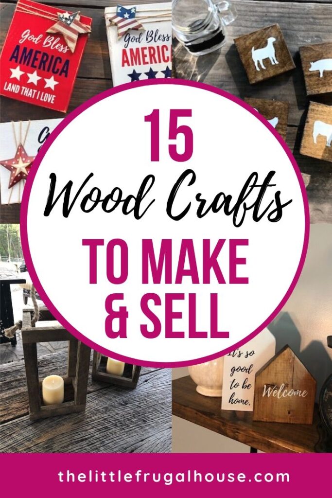 15 Easy Wood Crafts to Make and Sell 