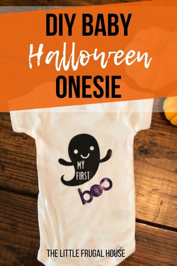 DIY Baby Halloween Onesie - Cricut Beginner Tutorial