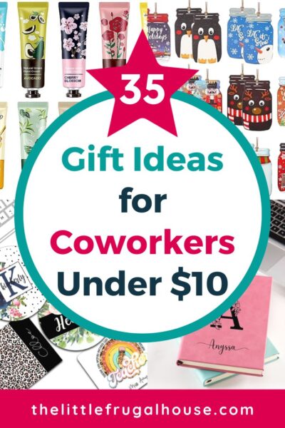 35 Christmas Gifts for Coworkers Under $10 - The Little Frugal House