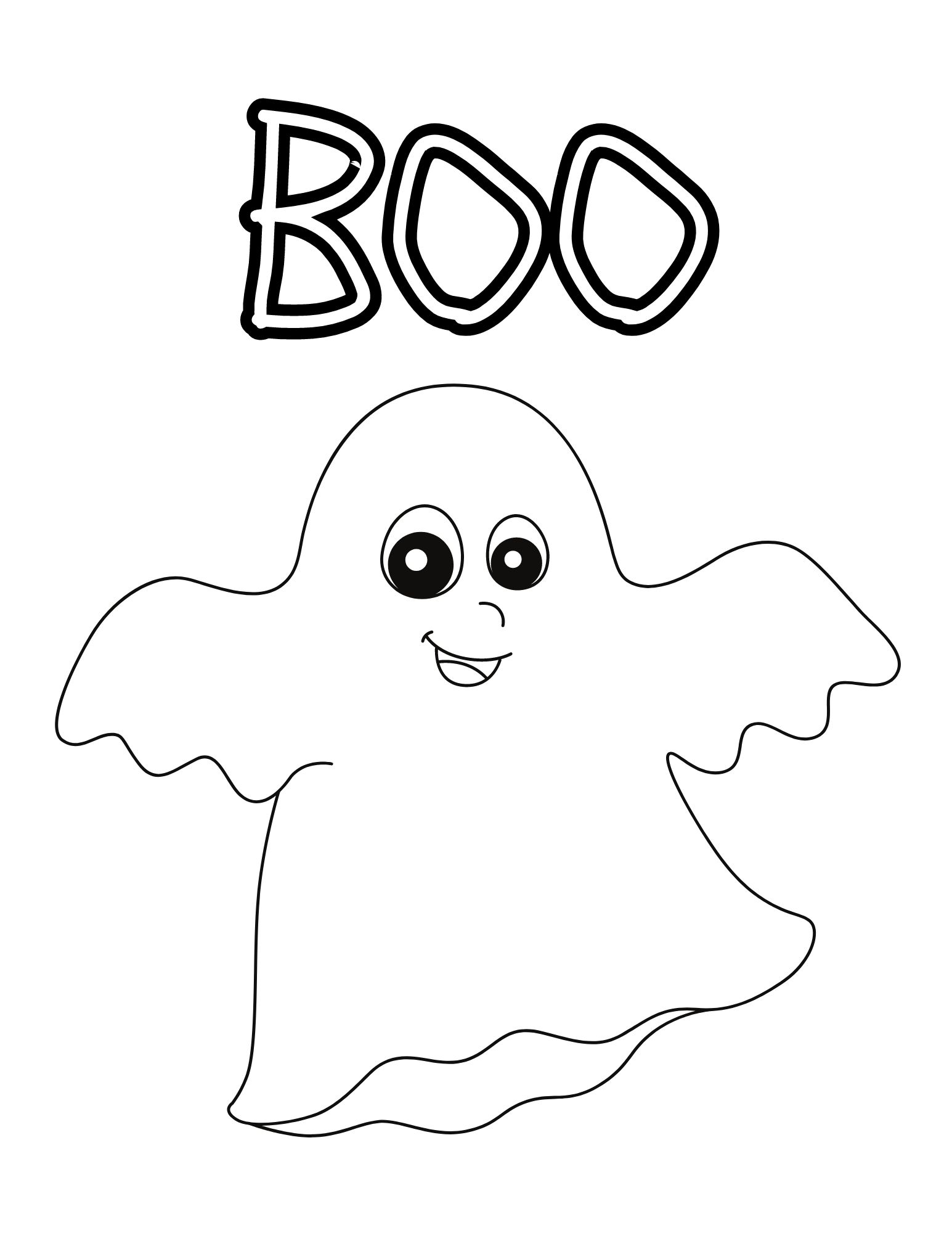 Free Printable Halloween Coloring Pages for Toddlers & Kids - The ...