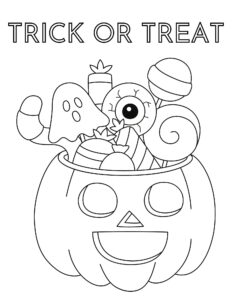 Free Printable Halloween Coloring Pages for Toddlers & Kids - The ...