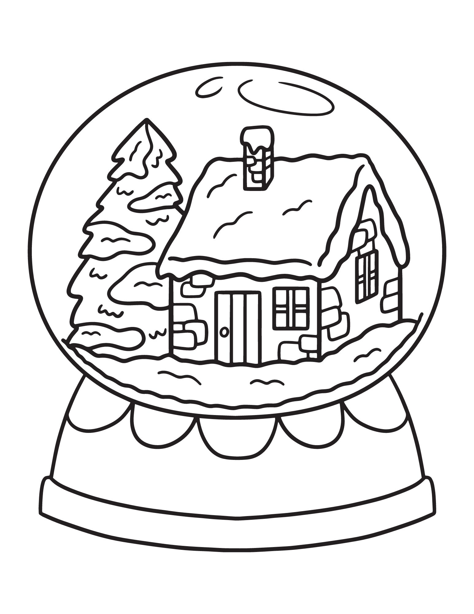 10 Festive Christmas Winter Coloring Pages for All Ages