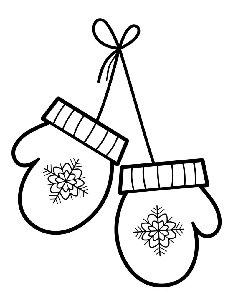 75 Free Printable Christmas Coloring Pages for Kids