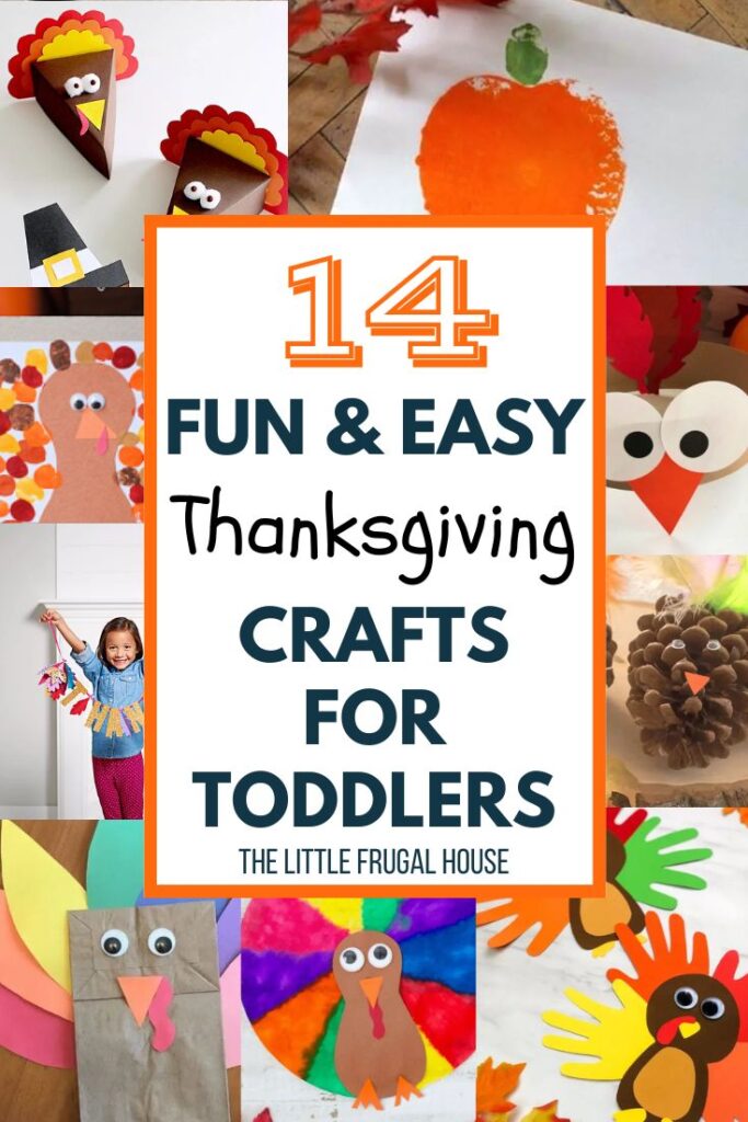 14 Fun & Easy Thanksgiving Crafts For Toddlers And Young Kids