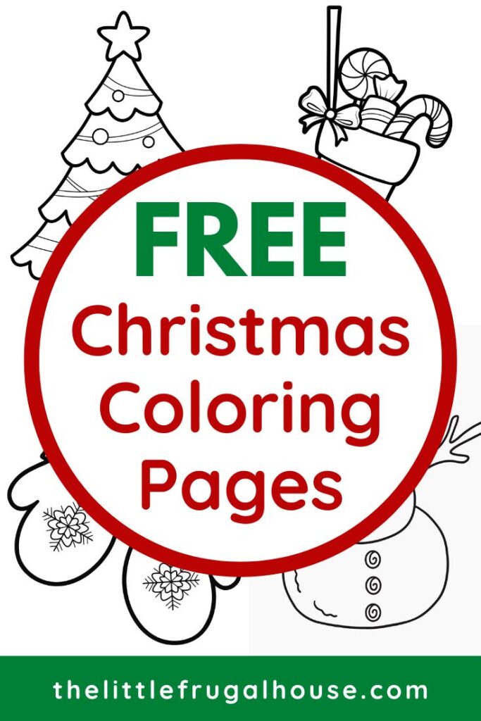 75 Free Printable Christmas Coloring Pages for Kids