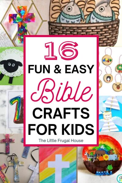 16 Fun & Easy Bible Crafts for Kids - The Little Frugal House